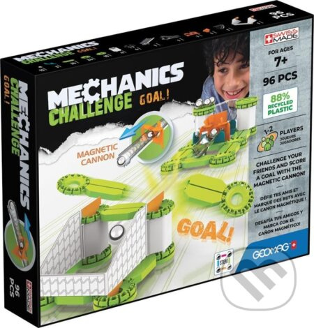 Geomag Mechanics Challenge (96 dílků) - hra z kategorie Stavebnice