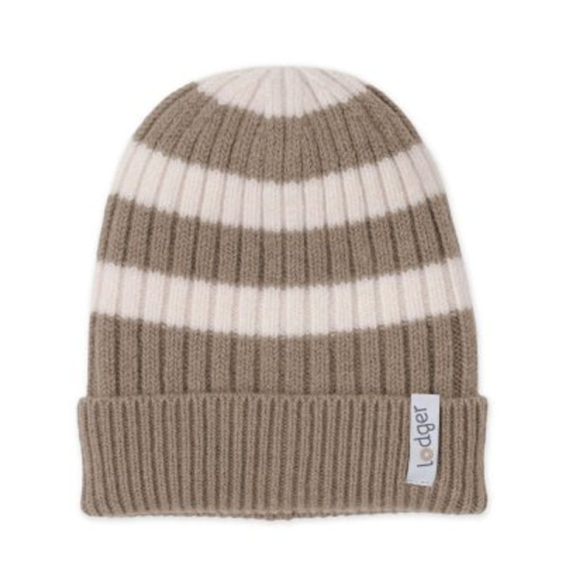 Lodger čepice Stripe Merino Buffalo (0–3 měsíce)