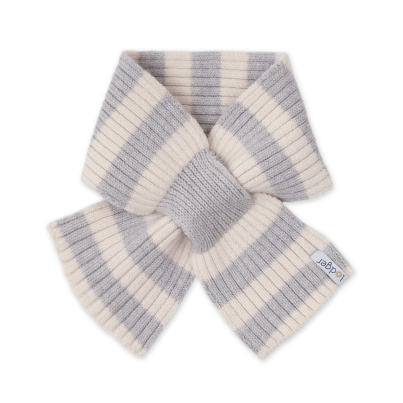 Lodger dětská merino šála stripe storm