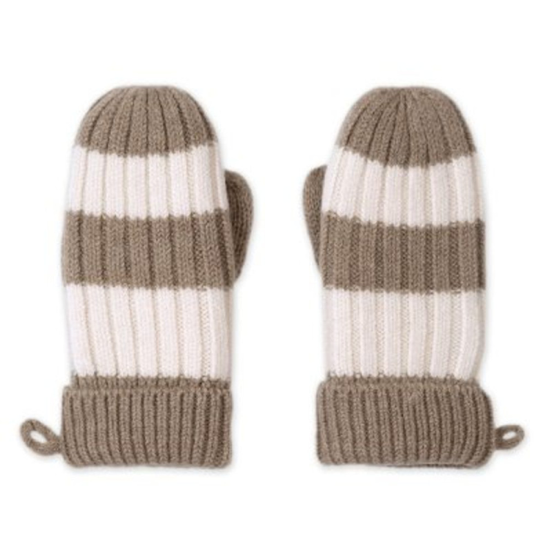 Lodger merino rukavice Stripe Buffalo vel. 1–2 roky