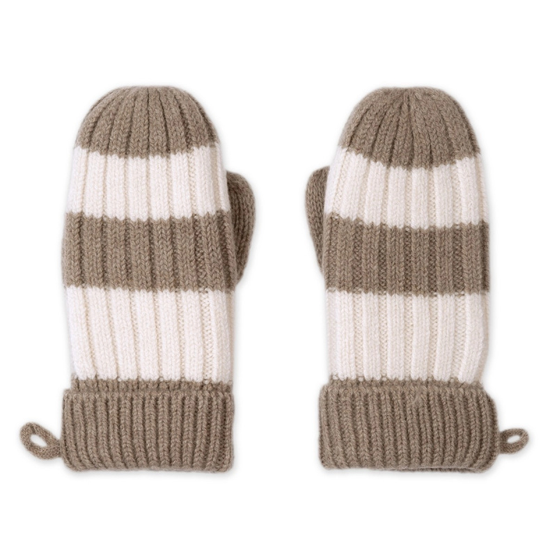 Lodger merino rukavice Stripe Buffalo vel. 1–2 roky