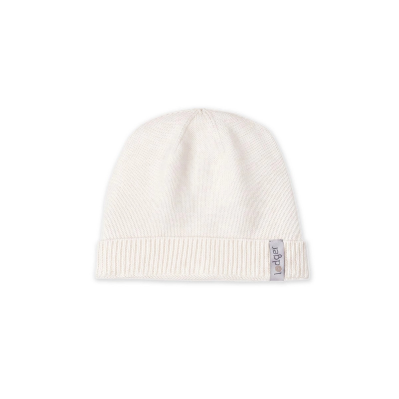 Lodger merino čepička cream 0–6 měsíců