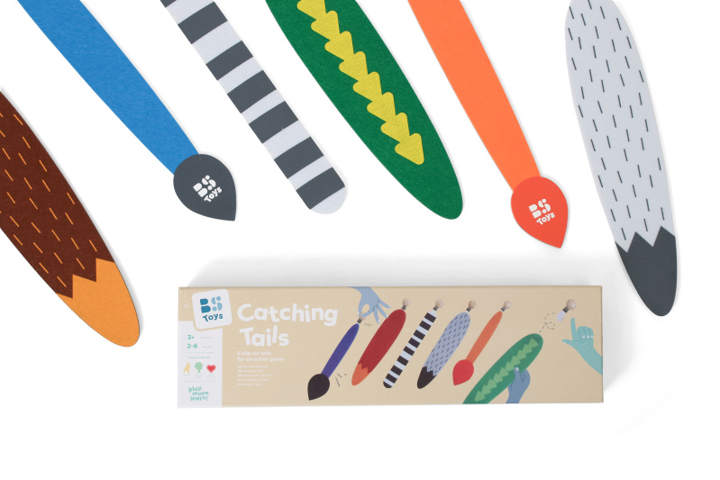 BS Toys Chytání zvířecích ocásků
