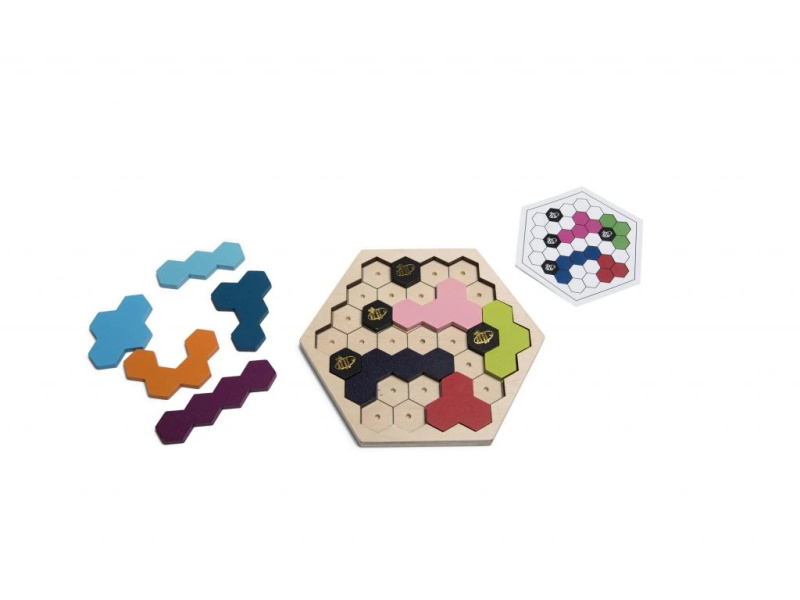 Logické puzzle - včelky