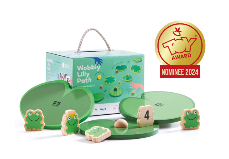 BS Toys balanční chodníček lekníny