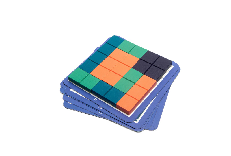 BS Toys Logické puzzle čtverec