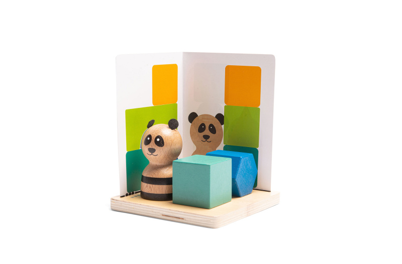 BS Toys Logické puzzle Panda