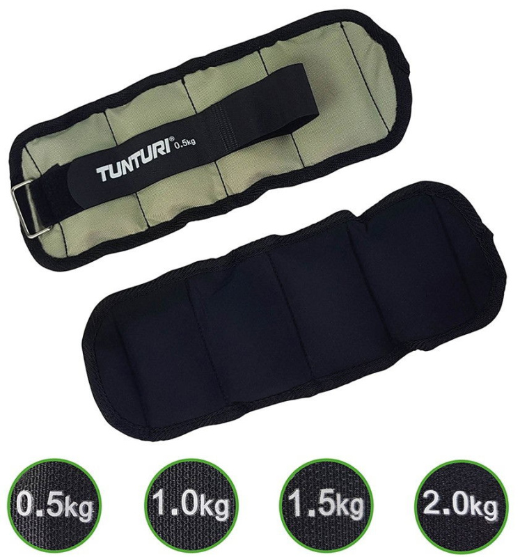 Tunturi Zátěže na ruce nebo kotník varianta 2 x 1 kg