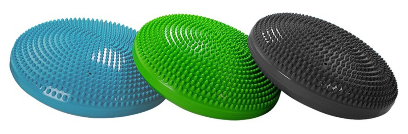 Tunturi Vzduchová balanční podložka s pumpičkou varianta černá