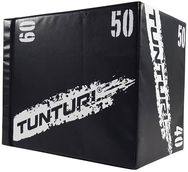 Tunturi Plyometrická bedna Plyo Box Soft varianta 40/50/60 cm