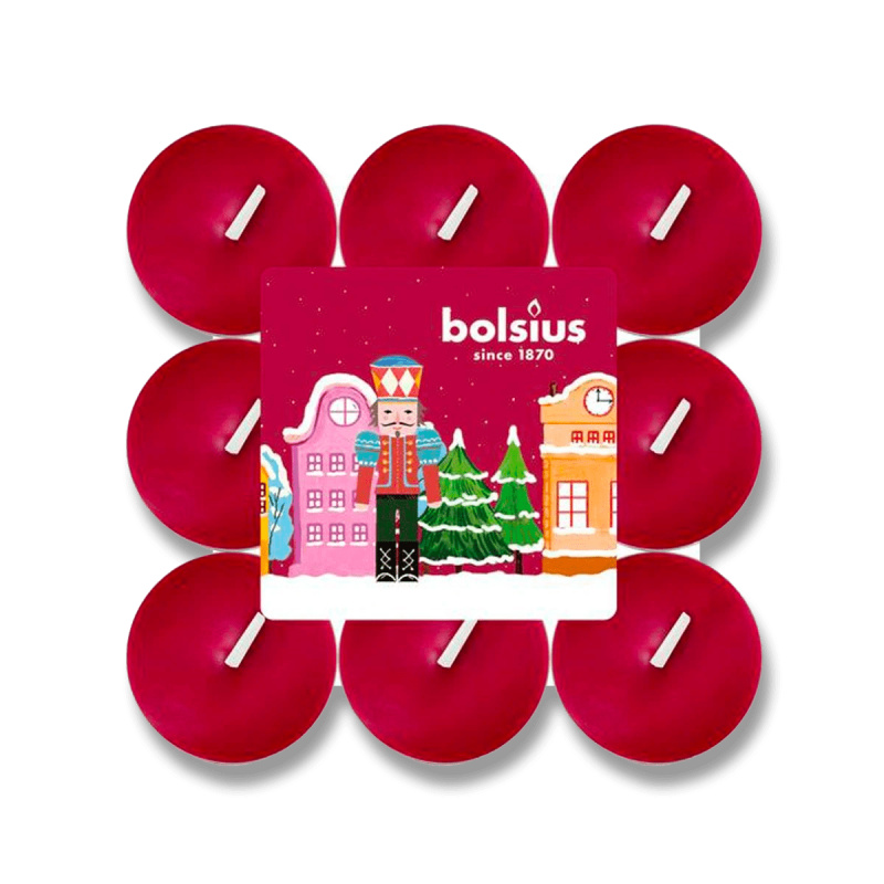 Bolsius - čajová svíčka - jablko se skořicí, 18 ks