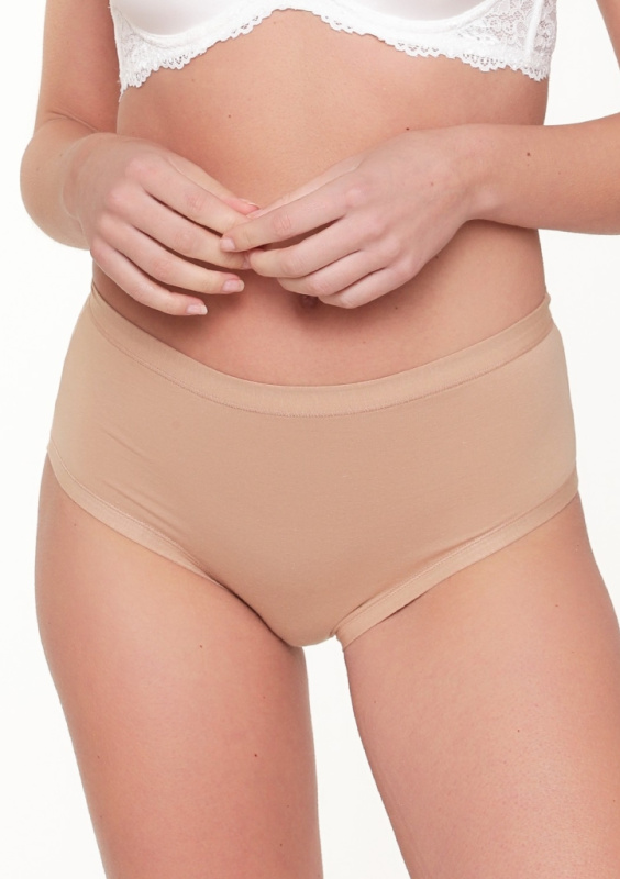 Dámské kalhotky Lingadore 3607B-1 3PACK Barva: Béžová, Velikost: 3XL