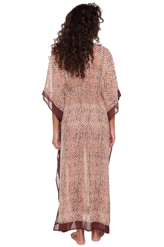 Plážové kimono 7206P - LingaDore vícebarevná 3XL