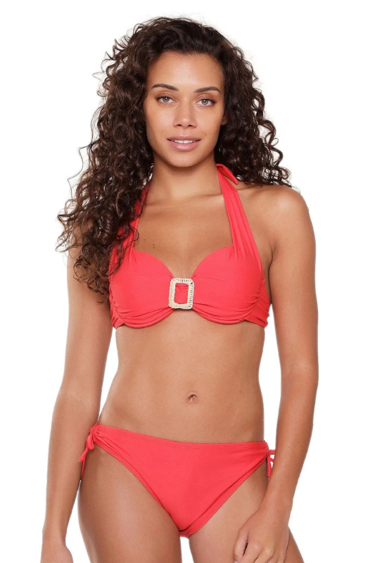Dámské dvoudílné plavky 7214 red - LingaDore červená 85/F