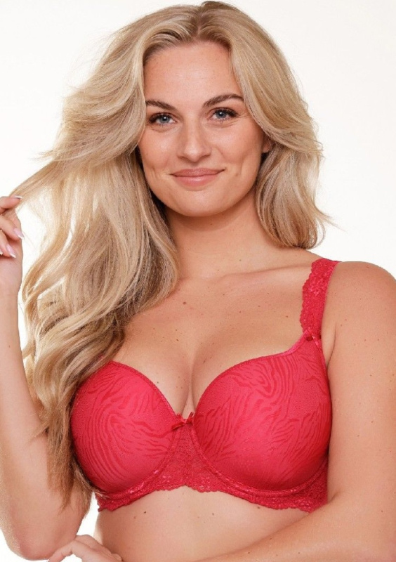 Dámská podprsenka Lingadore 1400-1A Barva: Bordó, Velikost: 80G