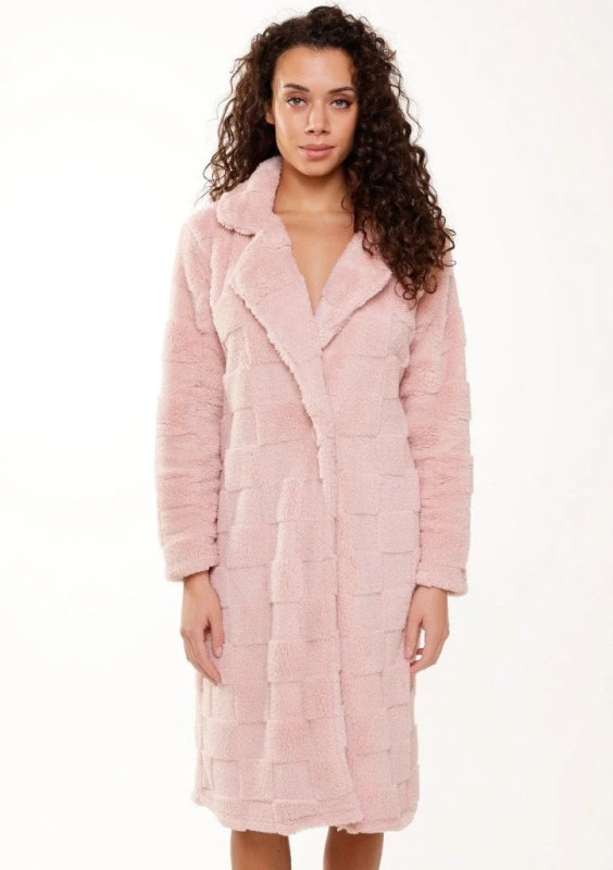 Dámský župan LingaDore 7602 Sv. růžová S
