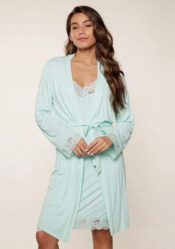 Dámské kimono LingaDore 7912KM Peprmint S