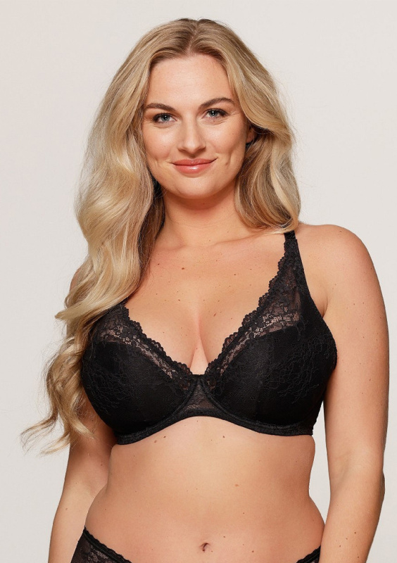 Dámská podprsenka LingaDore 1400-6 Barva: Černá, Velikost: 80G