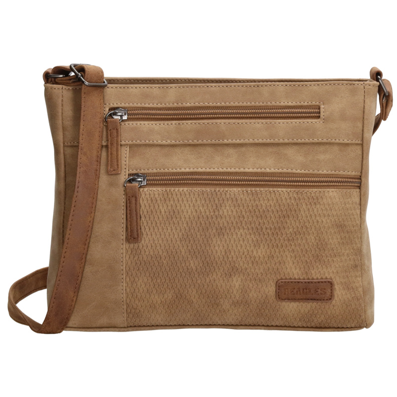 Beagles Brunete dámská crossbody taška 23,50 cm - taupe