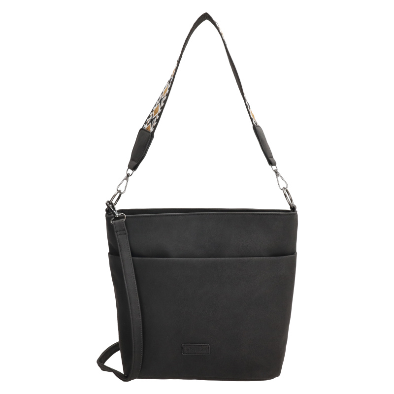 Dámská shopper taška Beagles Malaga - černá