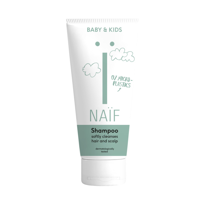 Naif Baby & Kids Shampoo jemný čisticí šampon pro děti 200 ml