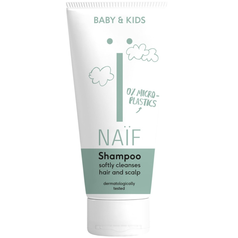 Naif Baby & Kids Shampoo jemný čisticí šampon pro děti 200 ml