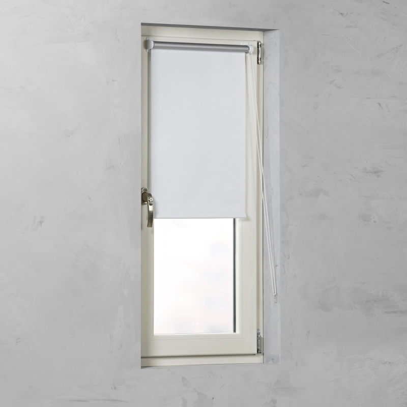 Cocoon Blackout roleta Easy Fix bílá pr. 16 mm, 120 x 150 cm