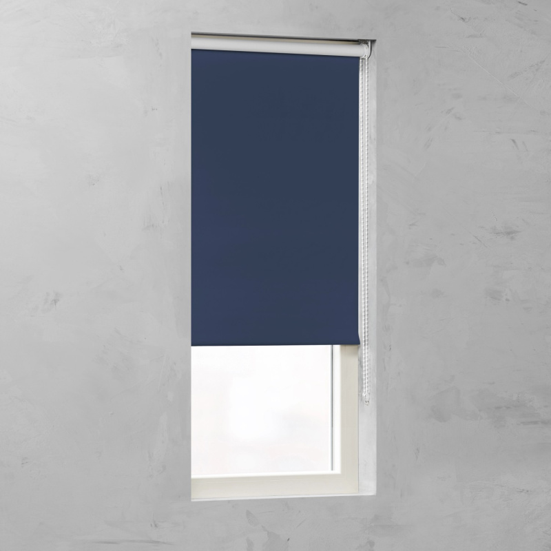 Cocoon Blackout roleta tmavě modrá pr. 25 mm, 80 x 190 cm