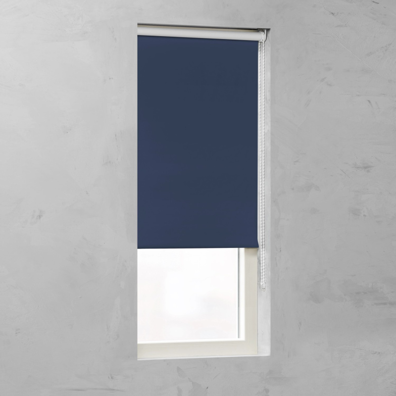 Cocoon Blackout roleta tmavě modrá pr. 25 mm, 150 x 190 cm