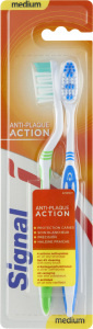 Signal Anti-Plaque zubní kartáčky medium 2 ks 2 ks
