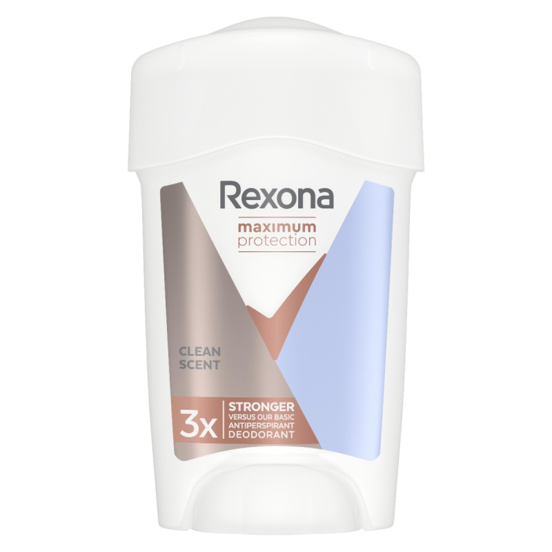 Rexona Maximum Protection Clean Scent krémový antiperspirant proti nadměrnému pocení 45 ml