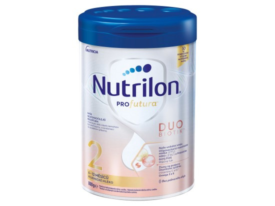 NUTRILON 2 Profutura Duobiotik Pokračovací mléko od 6-12 měsíců 800 g