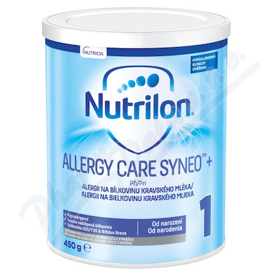 NUTRILON 1 ALLERGY CARE SYNEO + Prášek pro perorální roztok 1X450G