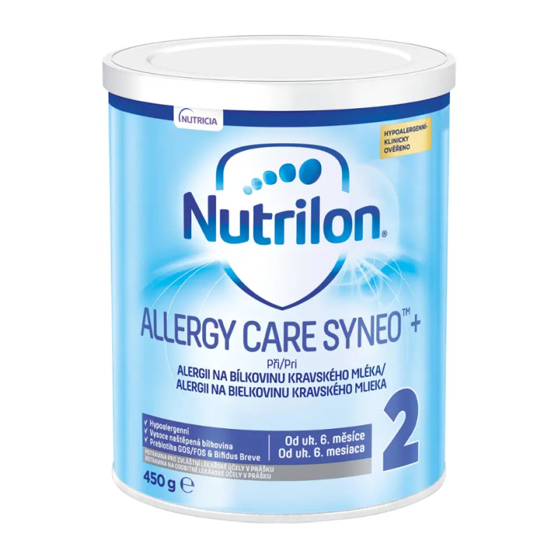 NUTRILON 2 ALLERGY CARE SYNEO + Prášek pro perorální roztok 1X450G