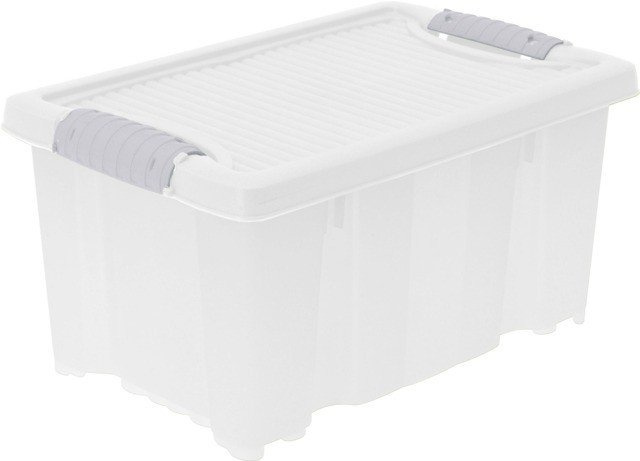 Storagesolutions Skladovací kontejner, box - 4,5l transparentní