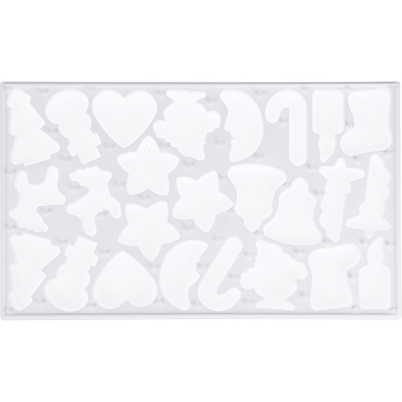 Home Styling Collection Vykrajovátka, 37 x 22 cm, forma stříbrný