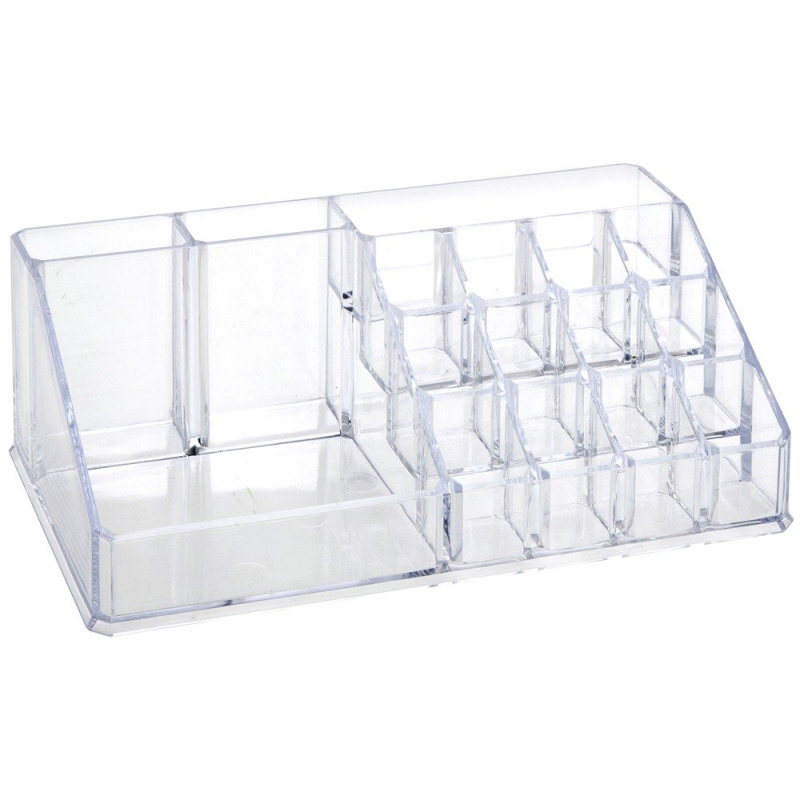 Organizér ELEGANZA s 16 přihrádkami, 22x13x8 cm 179650850 transparentní