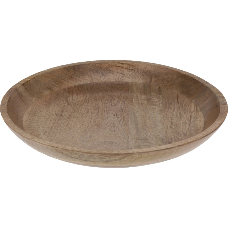 EH Excellent Houseware Dekorativní mísa z mangového dřeva, Ø 40 cm hnědý