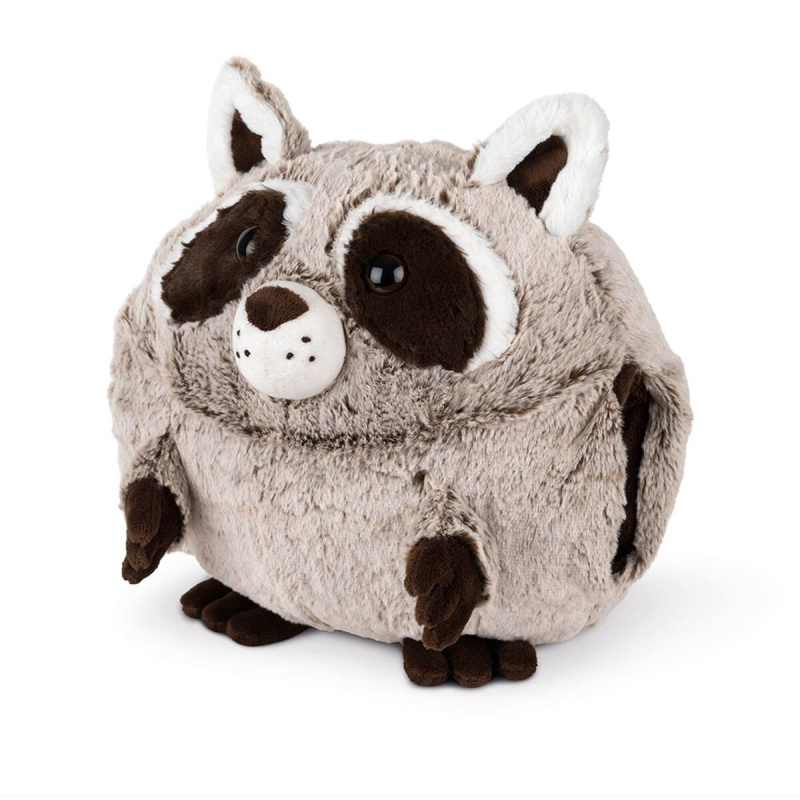Cozy Noxxiez Hřejivý plyšový polštář mýval 3 v 1