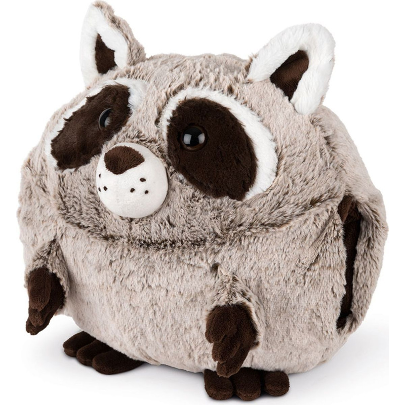 Cozy Noxxiez Hřejivý plyšový polštář mýval 3 v 1