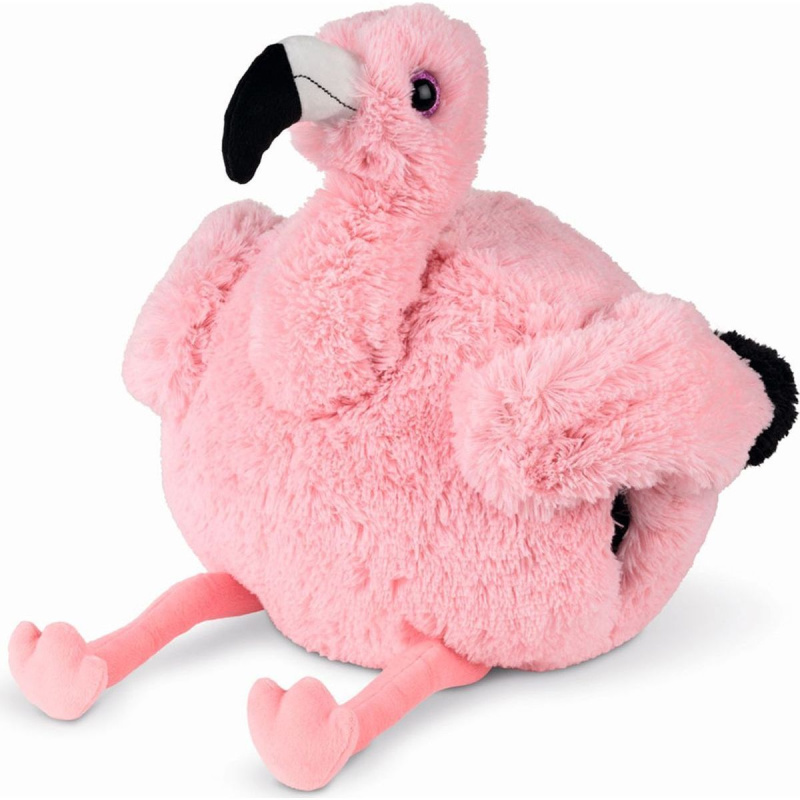 Cozy Noxxiez HW716 Plameňák - hřejivý plyšový polštář 3 v 1