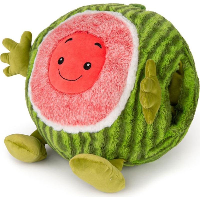 Cozy Noxxiez HW752 Meloun - hřejivý plyšový polštář 3 v 1