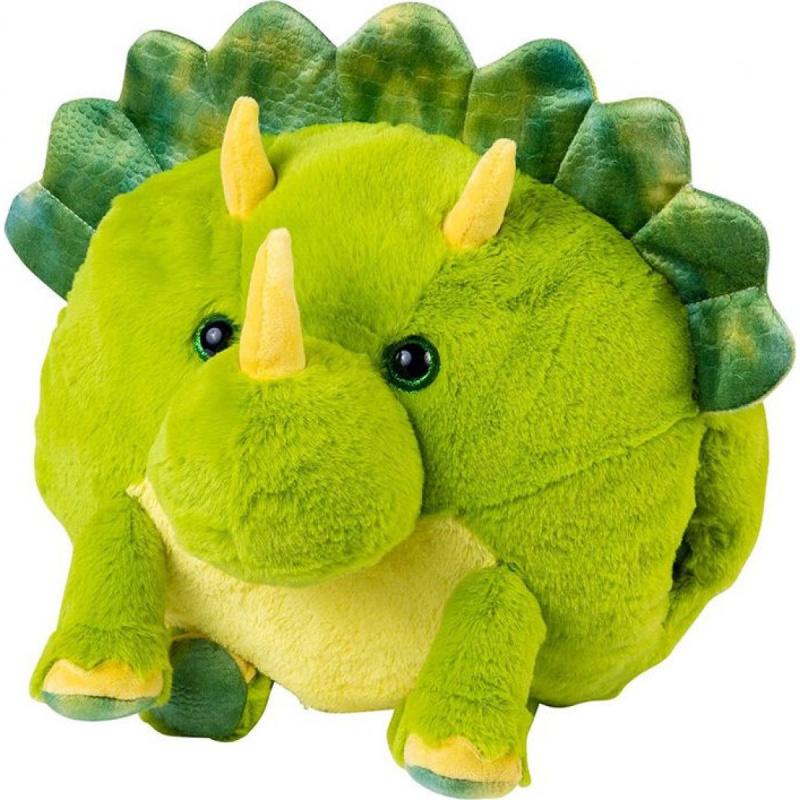 Cozy Noxxiez HW726 Dinosaurus - hřejivý plyšový polštář 3 v 1