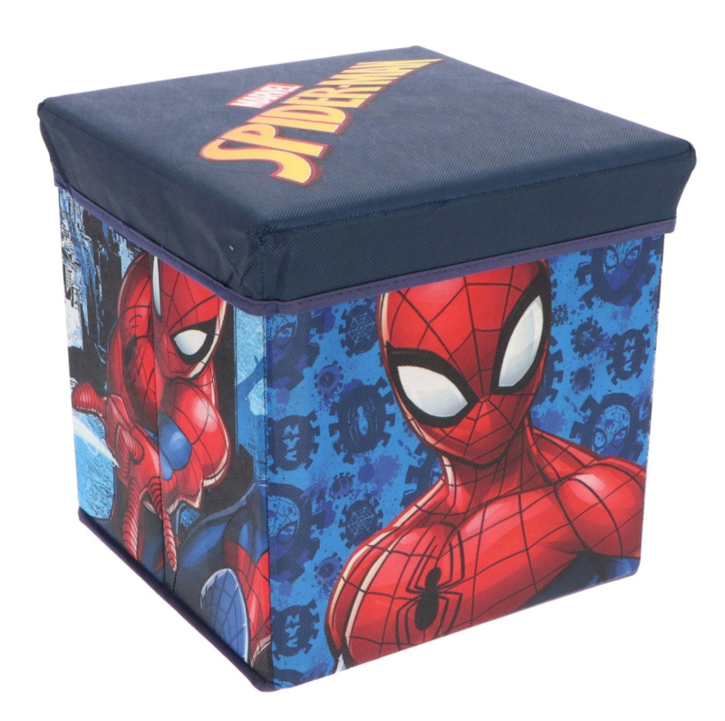 Cozy Noxxiez úložný box a taburet SPIDERMAN 30 × 30 × 30 cm