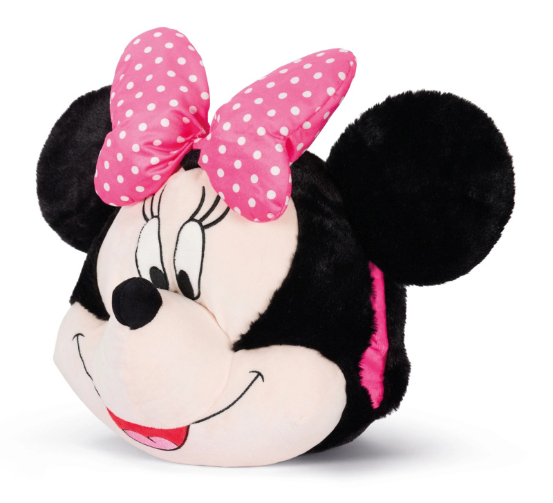 hřejivý plyšový polštář 3 v 1 minnie mouse cozy noxxiez