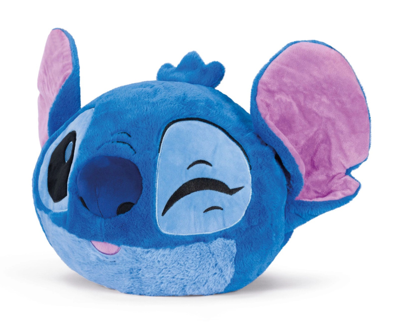 Cozy Noxxiez hřejivý plyšový polštář Stitch 3 v 1
