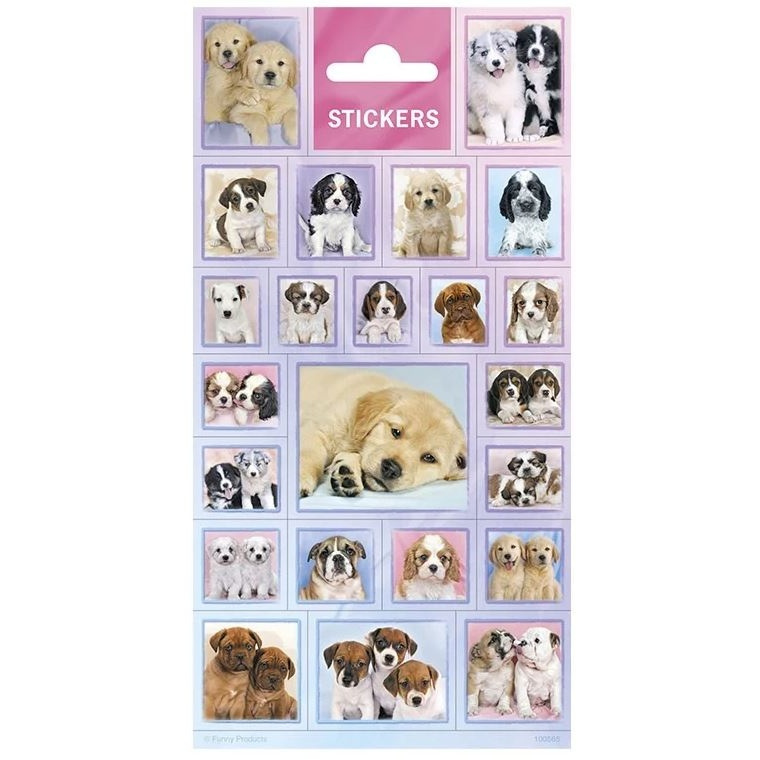 Samolepky 10x20cm Pejsci č.1