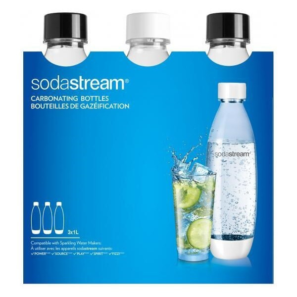 SodaStream láhve plastové 3 kusy 42004918 Čirá