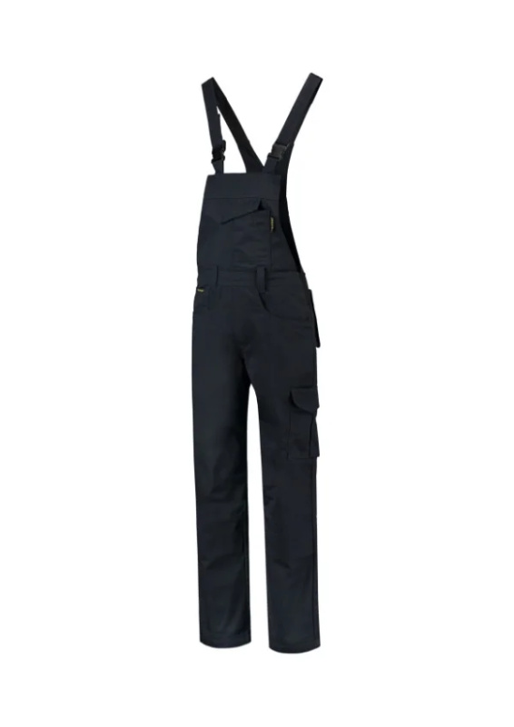 Dungaree Overall Industrial pracovní kalhoty s laclem unisex námořní modrá S