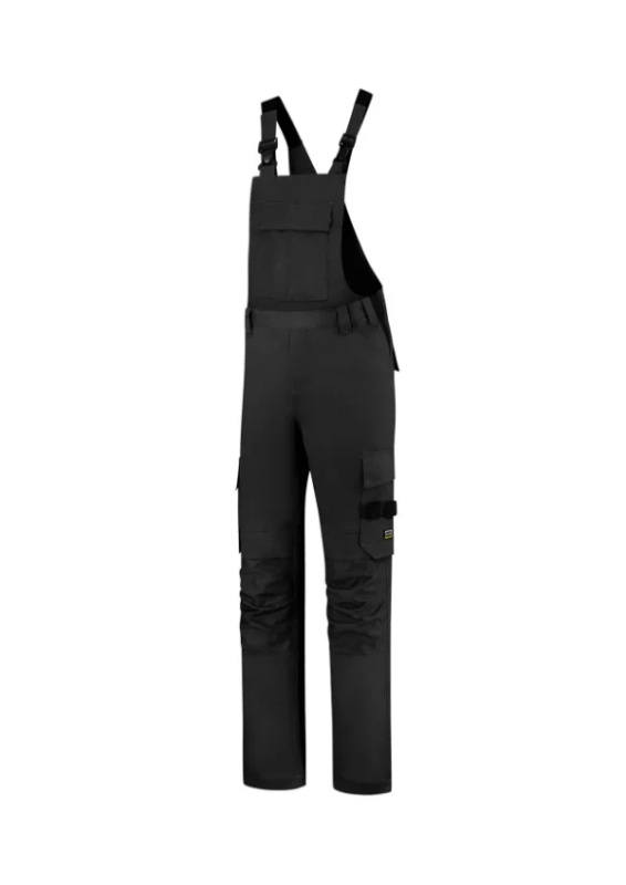 Bib & Brace Twill Cordura pracovní kalhoty s laclem unisex černá 56